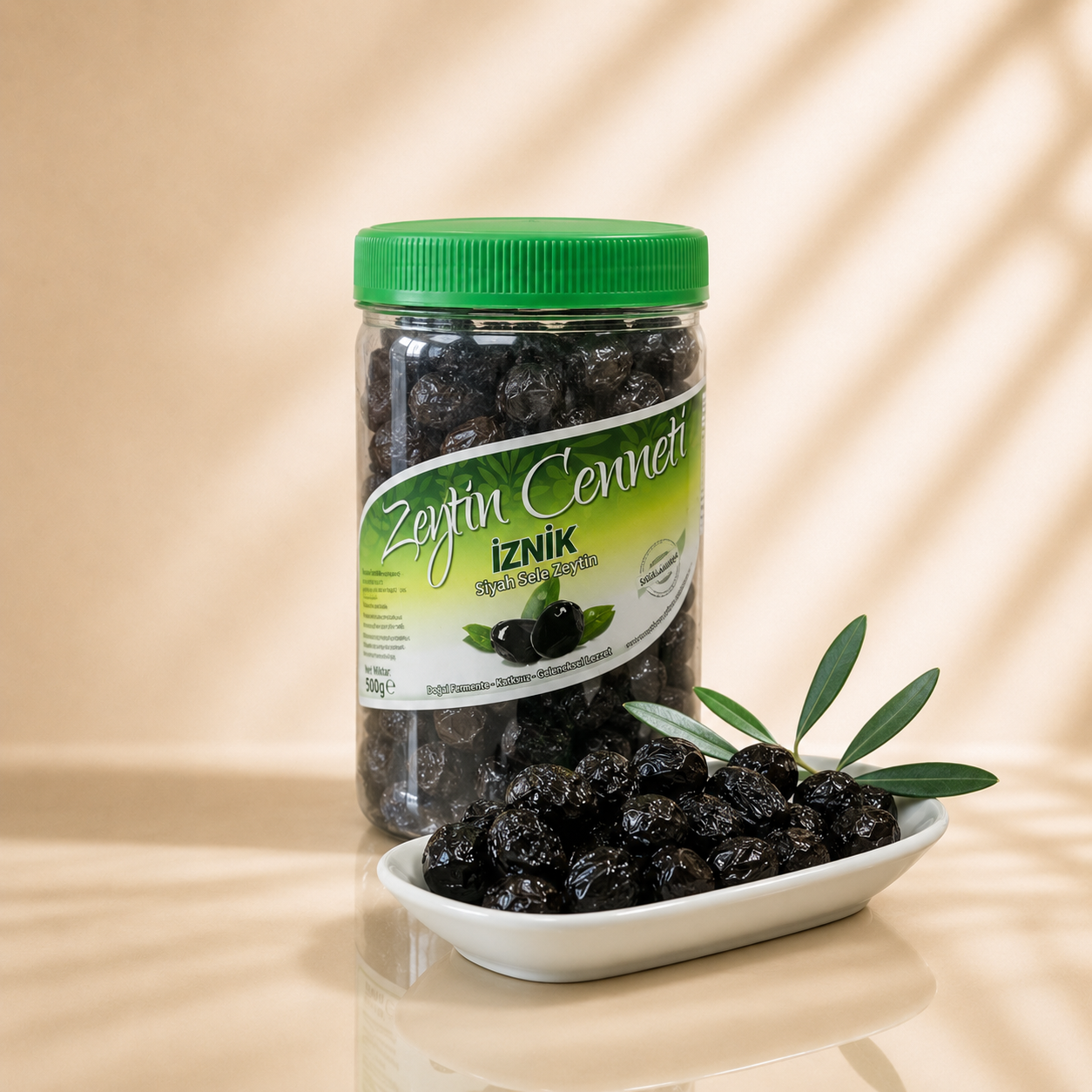 Kuru Sele Siyah Zeytin 2 Kg