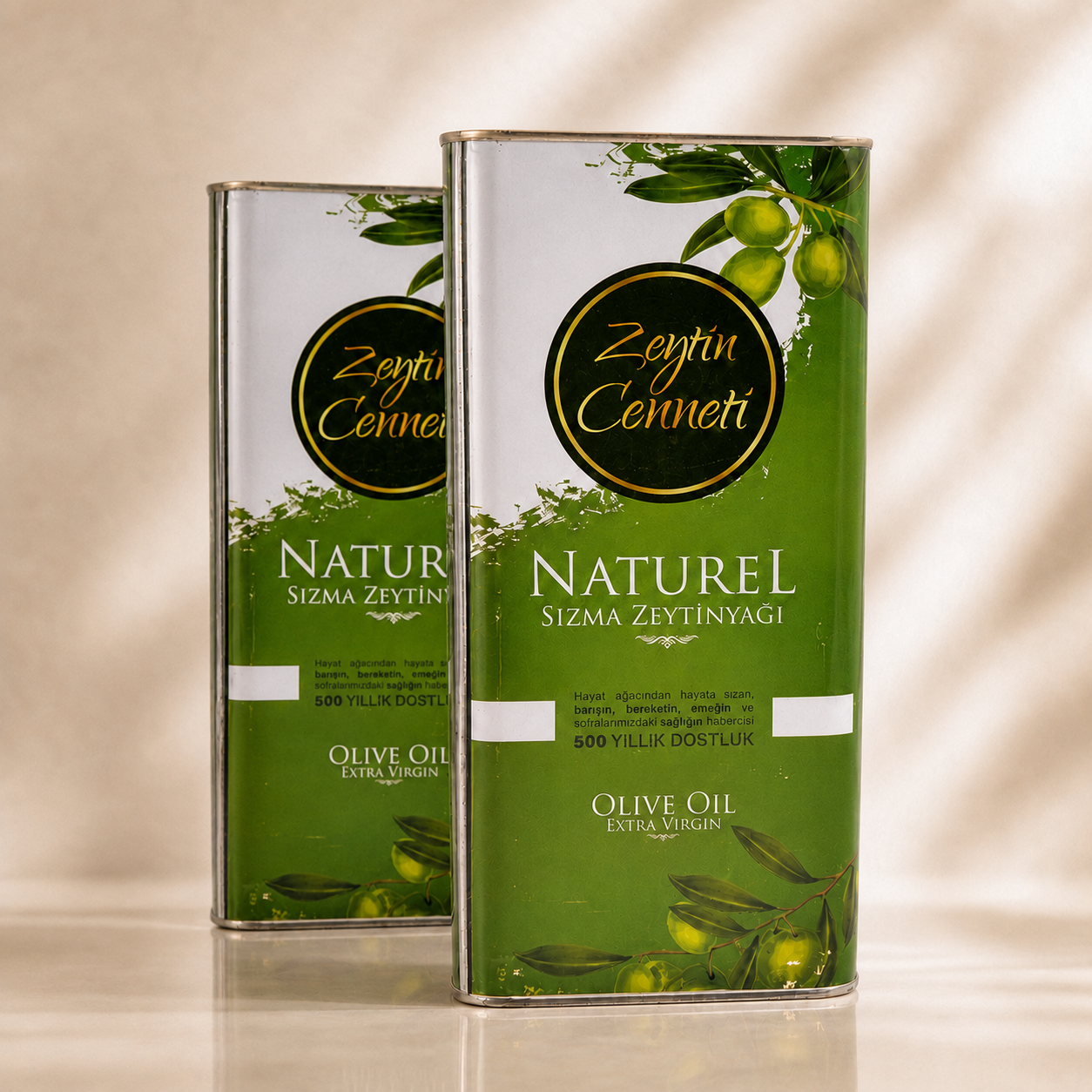 Naturel Sızma Zeytinyağı 2*5 Lt 2025/2026 Yeni Hasat